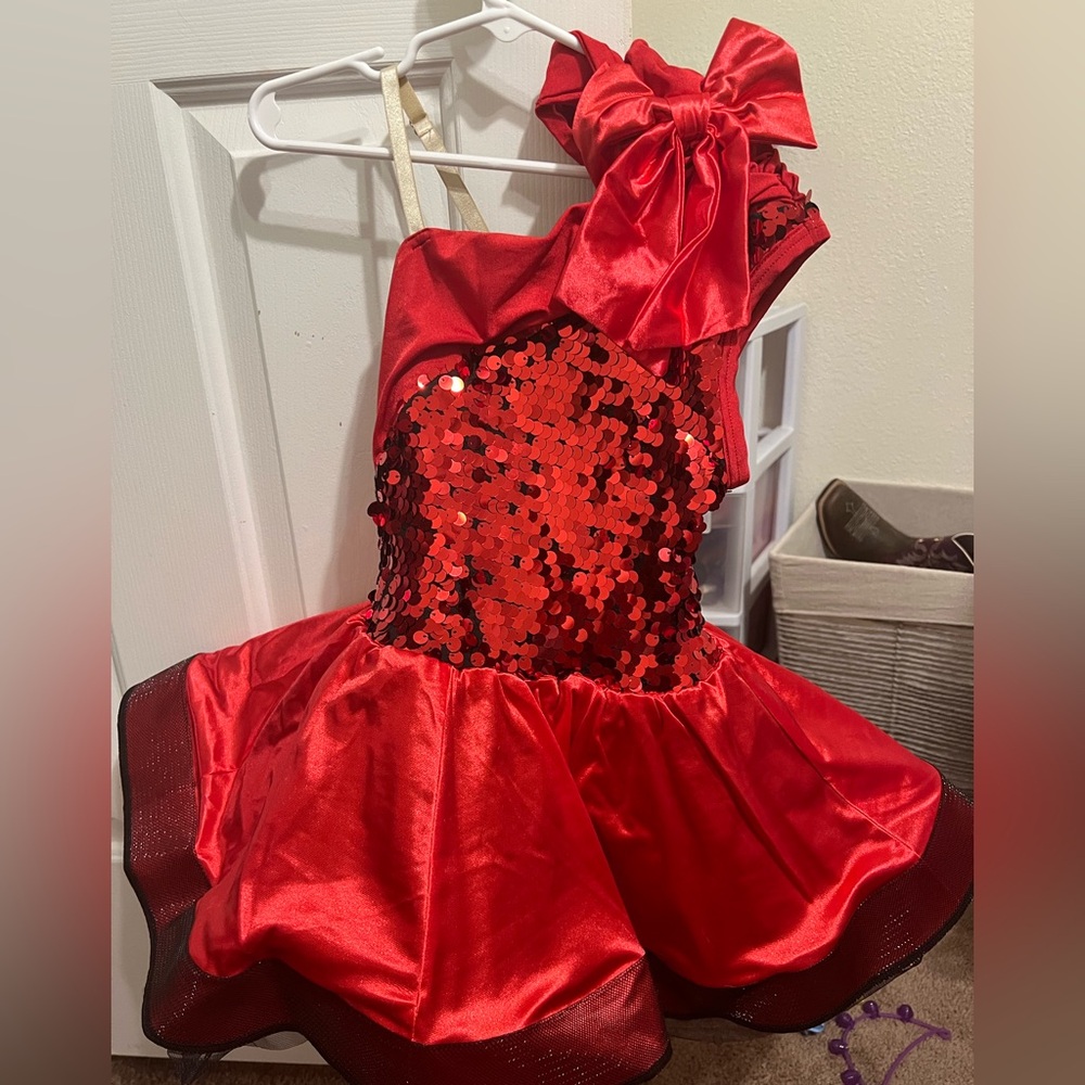 Red Weissman Dance Costume